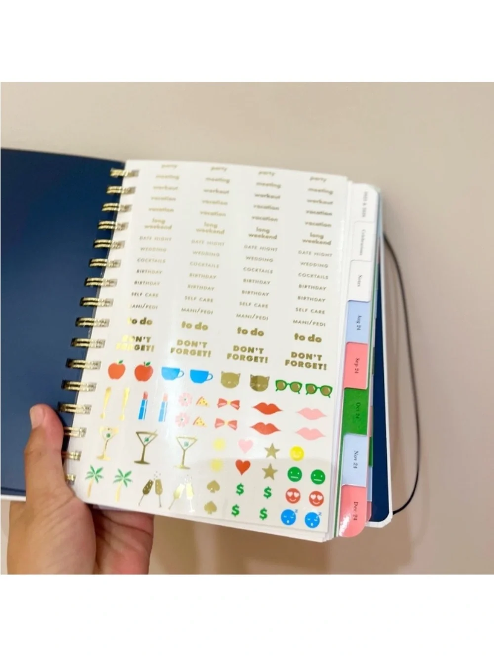 Kate Spade Safari Floral 2024-25 17-month Medium Planner # K240341